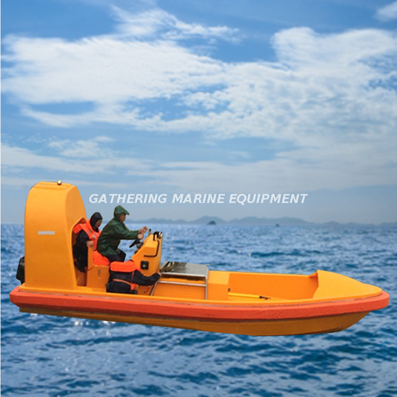 Solas 6-Personen-GPR-Rettungsrettungsboot vom offenen Typ