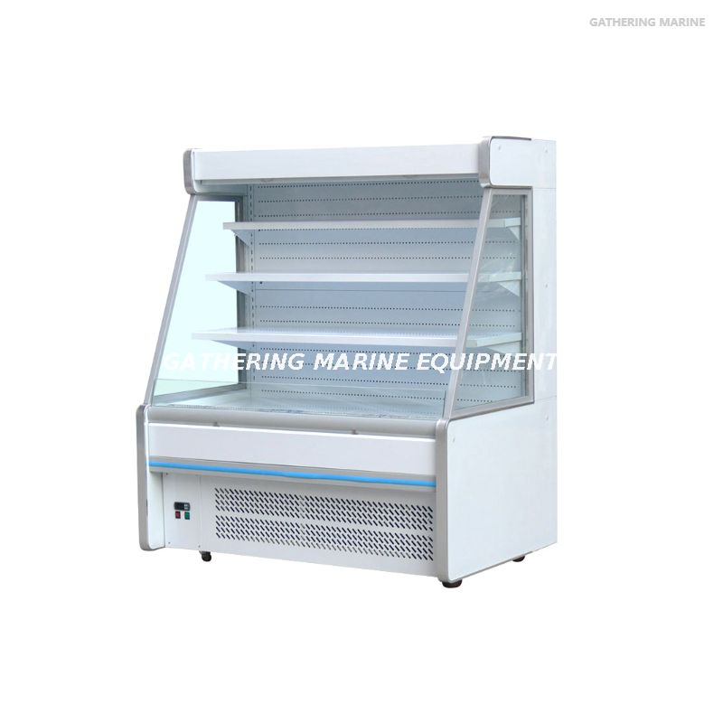 Offene Kühlvitrine mit Marine-Luftkühlung 