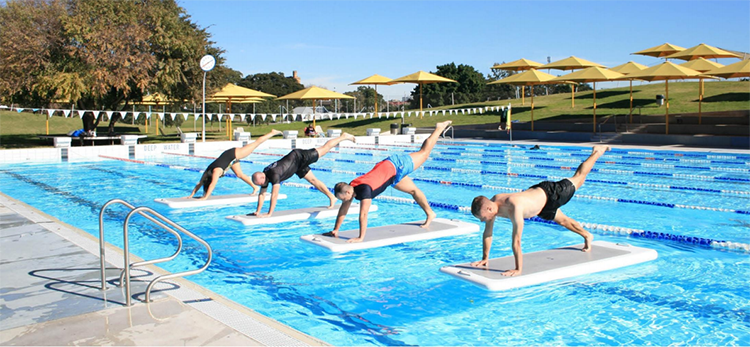 Aufblasbare Yogamatte9