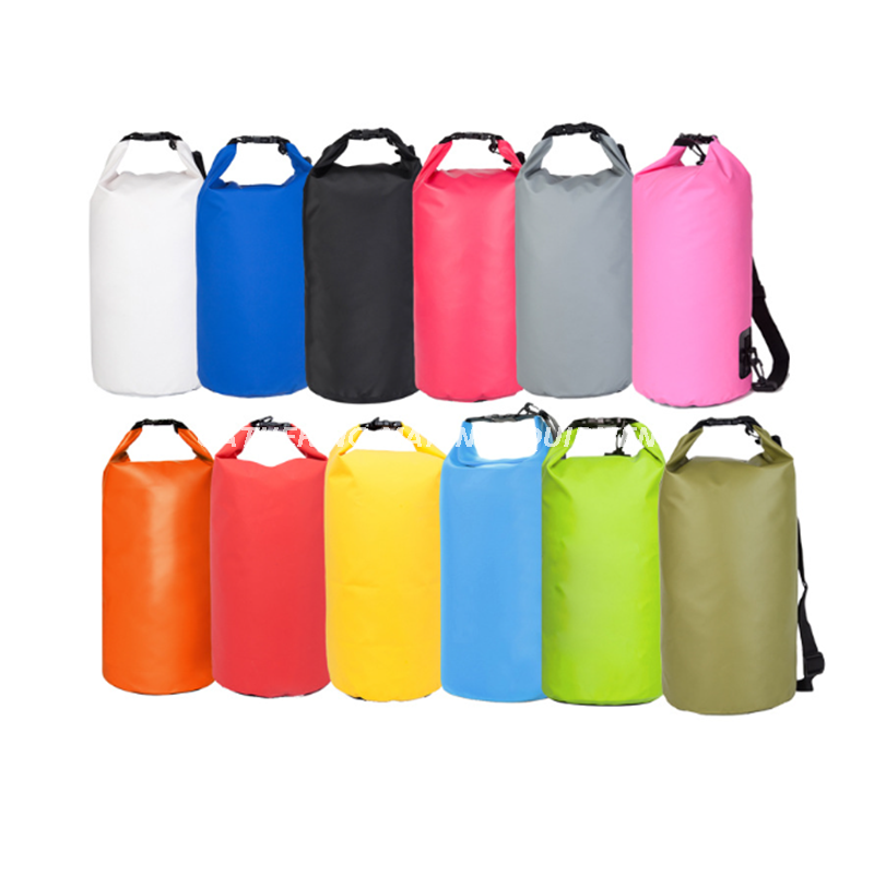 Wasserfester Packsack mit individuellem Logo für Outdoor-Sportarten 