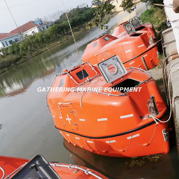 SOLAS Life Boats Völlig geschlossenes Rettungsboot mit Schwerkraft-Davit
