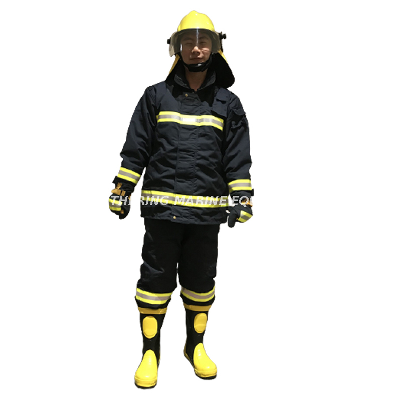 EN-Standard-Feuerschutzanzug, wasserdicht, feuerfest, Feuerwehranzug, Feuerwehr-Overall, Feuerwehr-Outfit