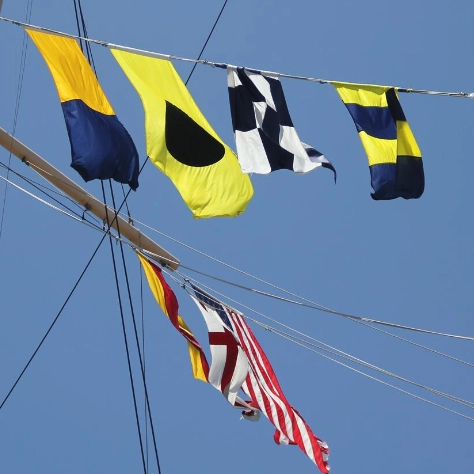 Bedeutung der Sicherheitszeichen an Bord