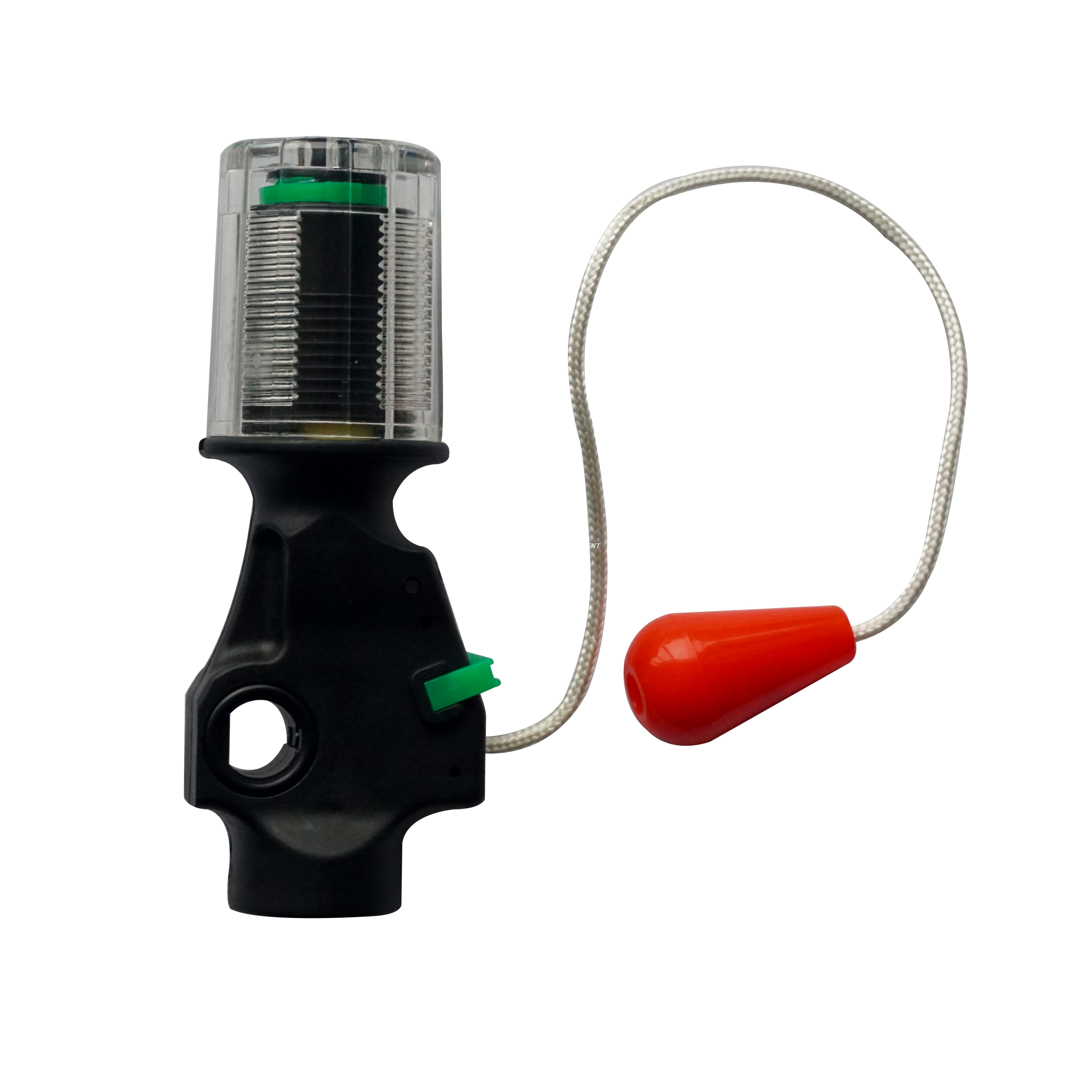 Zubehör für aufblasbare Schwimmwesten, gelbe Spule, CO2-Tank, Zylinder, Aufblasgerät, Auslöser, Lichtpfeife für Schwimmwesten