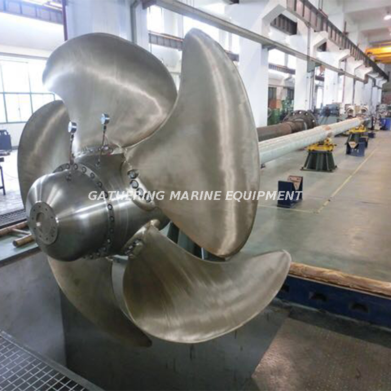 Schiffsantrieb Spezialdesign-Bootspropeller Kundenspezifischer Kupfer-Marinepropeller