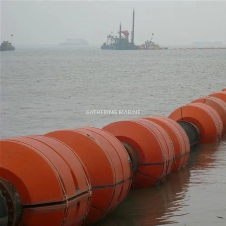 Marine Gebrauchte Baggerrohrschwimmerboje Kunststoffbaggerrohrschwimmer Pontonschwimmer