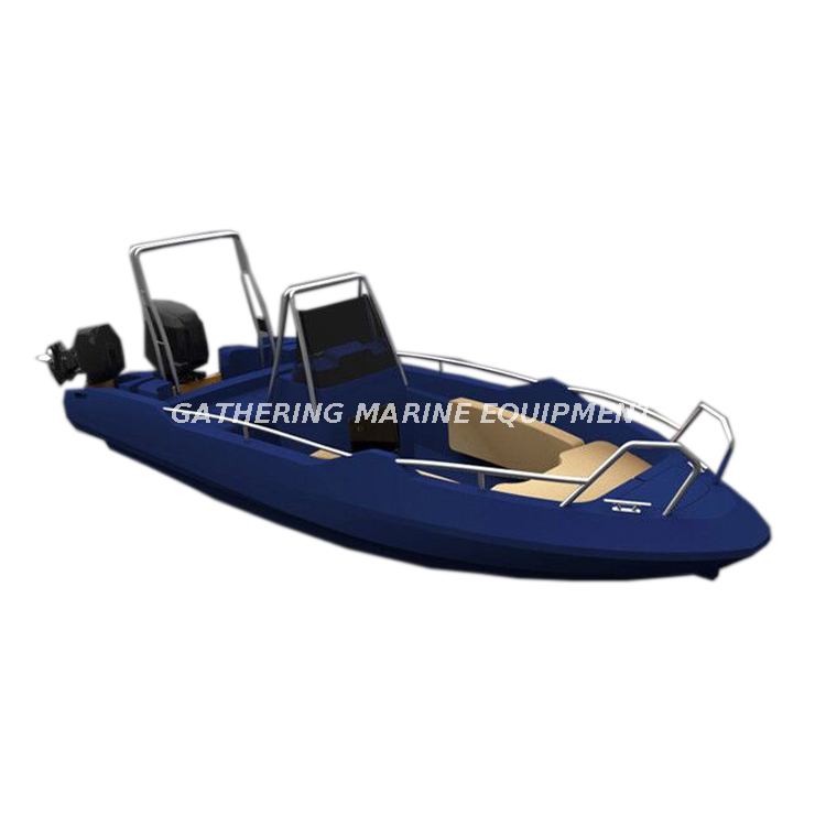 Kunststoffboot PE-Boot Rudern Langlebiges Polyethylenboot zum Angeln am Fluss