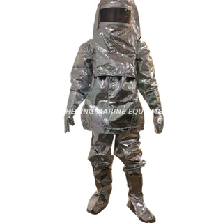 Aluminiumfolien Wärmeisolierter Anzug Feuerschutzanzug