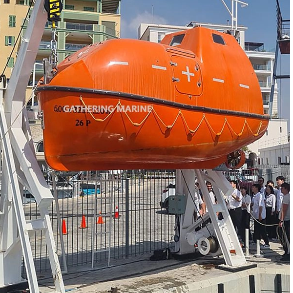 Sea Life Fortress: Eine kurze Einführung in vollständig geschlossene SOLAS-Rettungsboote
