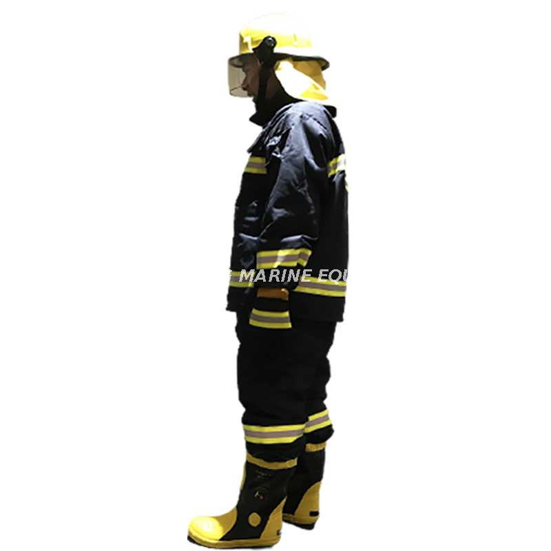 EN469-zertifizierter Feuerschutzanzug, feuerhemmende Feuerwehruniform