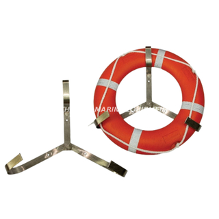4,3 kg Rettungsring-Halterung, Edelstahl-Rettungsring-Montagehalterung