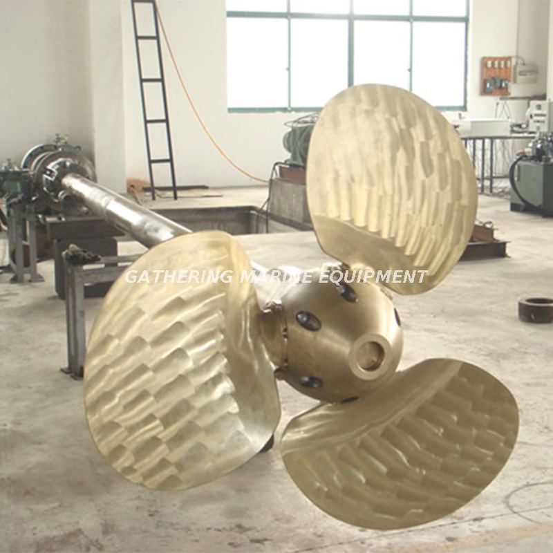 Schiffsantrieb Spezialdesign-Bootspropeller Kundenspezifischer Kupfer-Marinepropeller