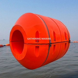 Marine Gebrauchte Baggerrohrschwimmerboje Kunststoffbaggerrohrschwimmer Pontonschwimmer