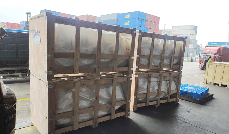 Bilder der Rettungsflo&szlig;lieferung 1