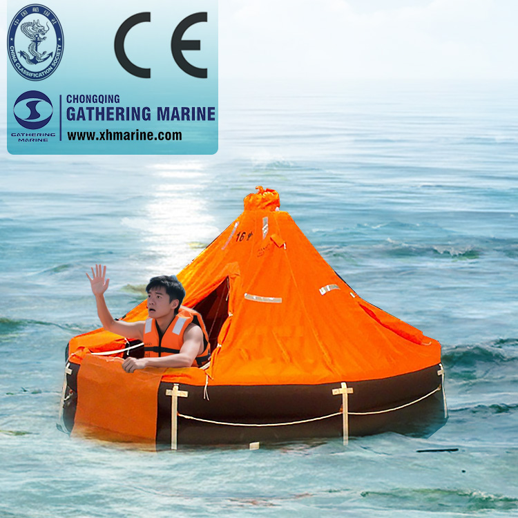 Davit-ausgesetzte Rettungsinsel29.1