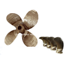 Schiffsantrieb Spezialdesign-Bootspropeller Kundenspezifischer Kupfer-Marinepropeller