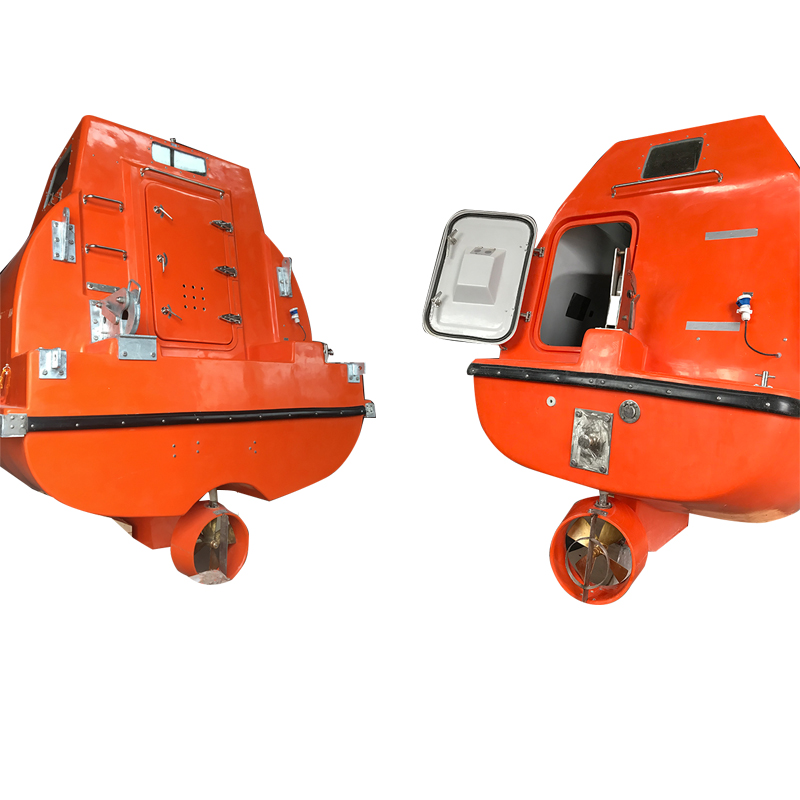 Flammhemmendes Rettungsboot