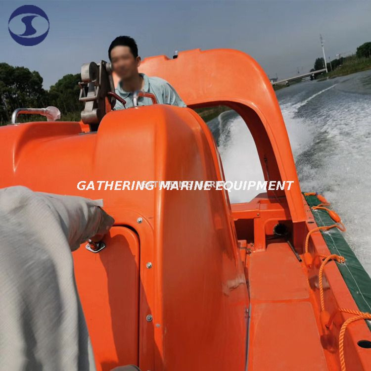 Schnelles Rettungsboot aus Fiberglas FRC SOLAS für 6 bis 15 Personen