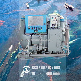 Automatisch gesteuertes Schwarzwasser- und Grauwasserreinigungsgerät für kleine Schiffe