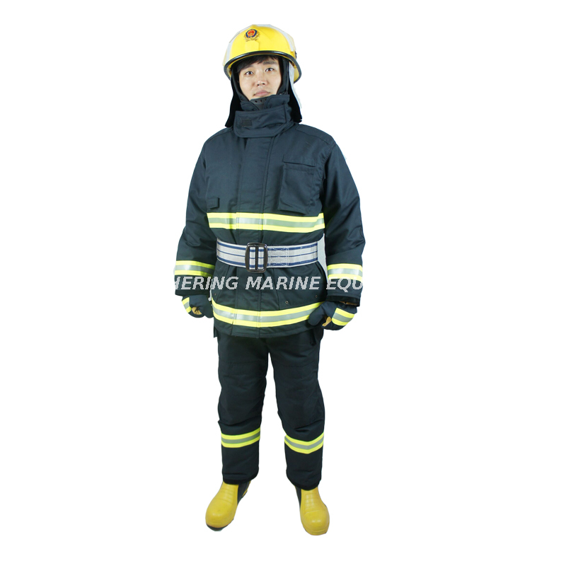 EN-Standard-Feuerschutzanzug, wasserdicht, feuerfest, Feuerwehranzug, Feuerwehr-Overall, Feuerwehr-Outfit