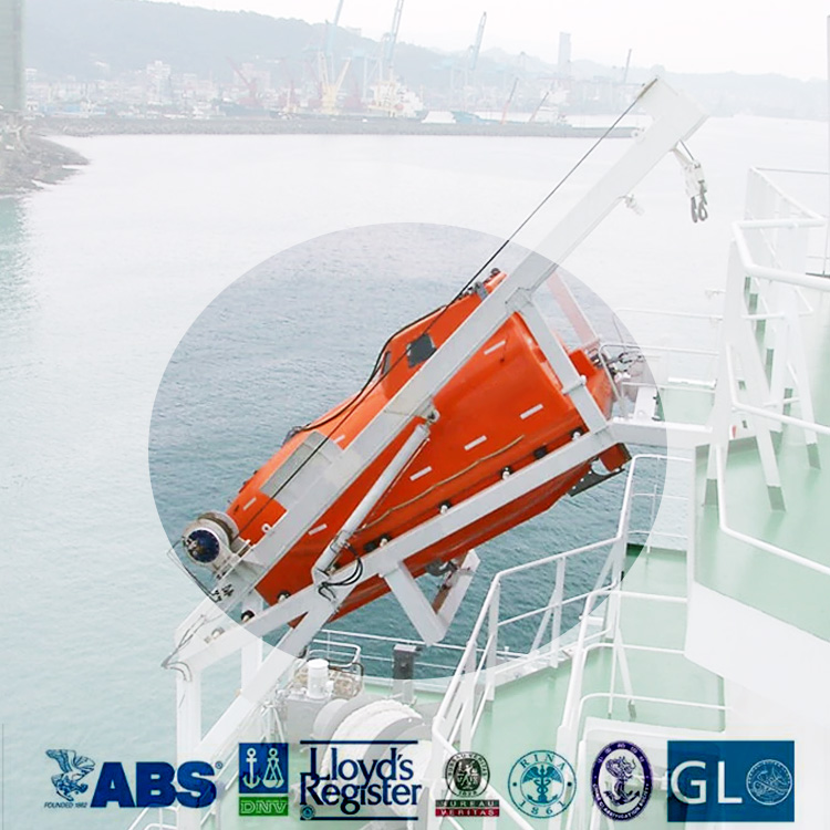 Freifall-Rettungsboot28