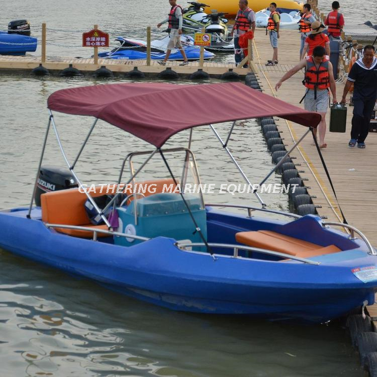 Kunststoffboot PE-Boot Rudern Langlebiges Polyethylenboot zum Angeln am Fluss