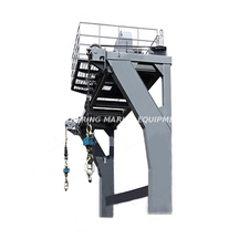 Offshore-Plattform-Davit, geschlossener Rettungsboot-Davit mit Zertifizierung