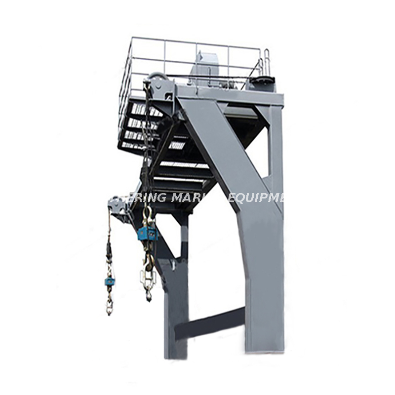 Offshore-Plattform-Davit, geschlossener Rettungsboot-Davit mit Zertifizierung
