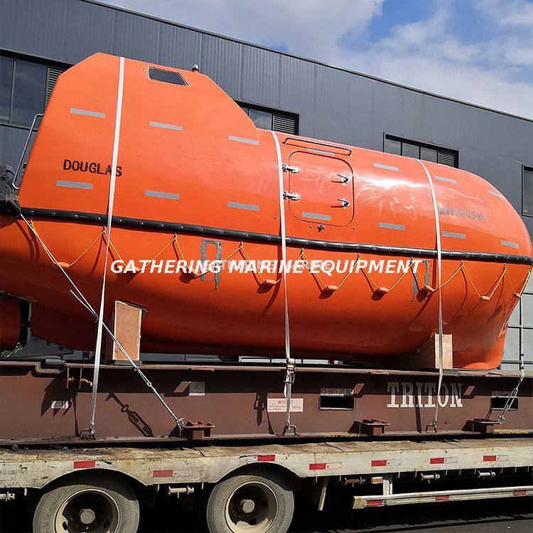 SOLAS Life Boats Völlig geschlossenes Rettungsboot mit Schwerkraft-Davit