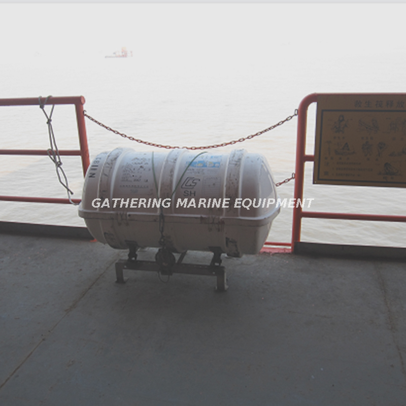 Marine-Rettungsfloß-Behälter aus Fiberglas
