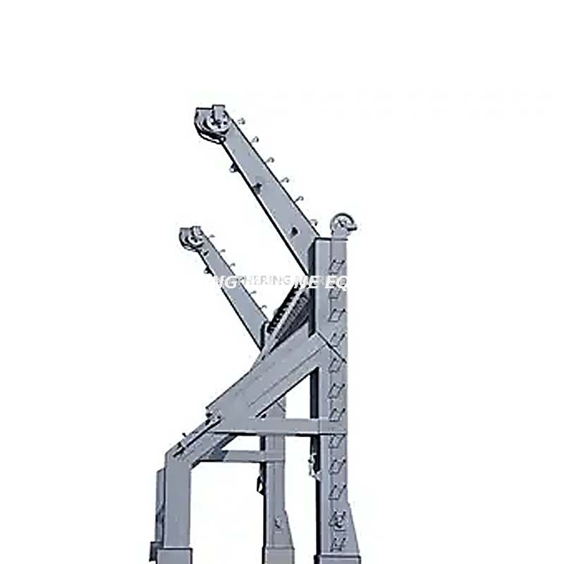 China Gathering Marine Totally Enclosed Lifeboat Davit Schwerkraft-Davits 