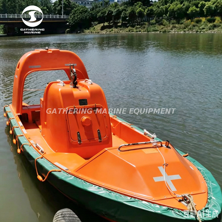 Schnelles Rettungsboot aus Fiberglas FRC SOLAS für 6 bis 15 Personen