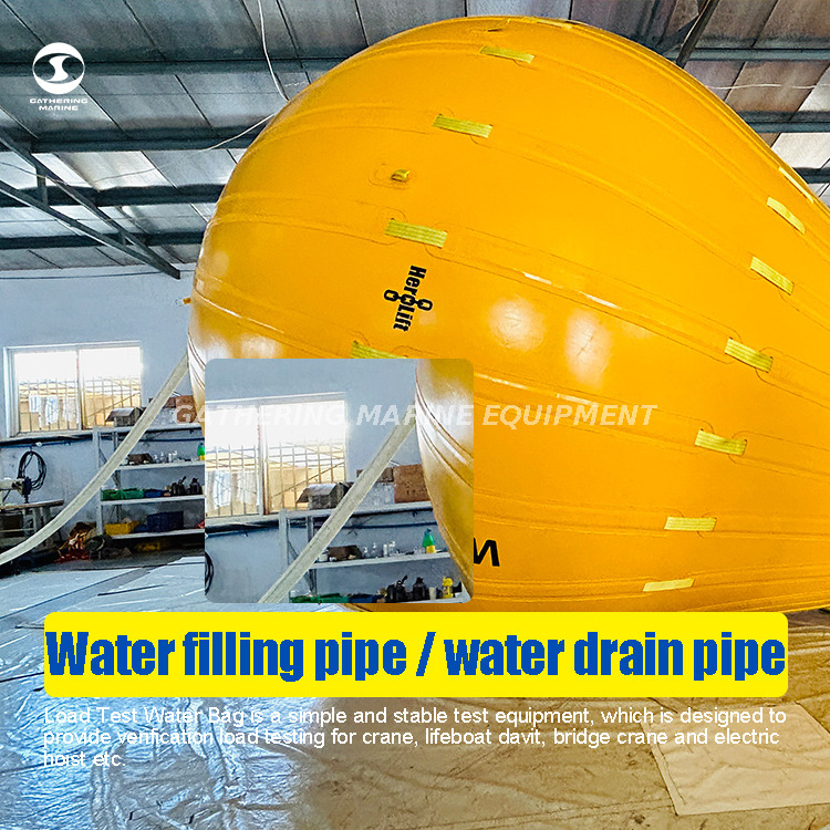 Kranlasttest-Wasserbeutel Marine Proof Life Test Gewichtsbeutel Schiffswasserbeutel Marinebeutel